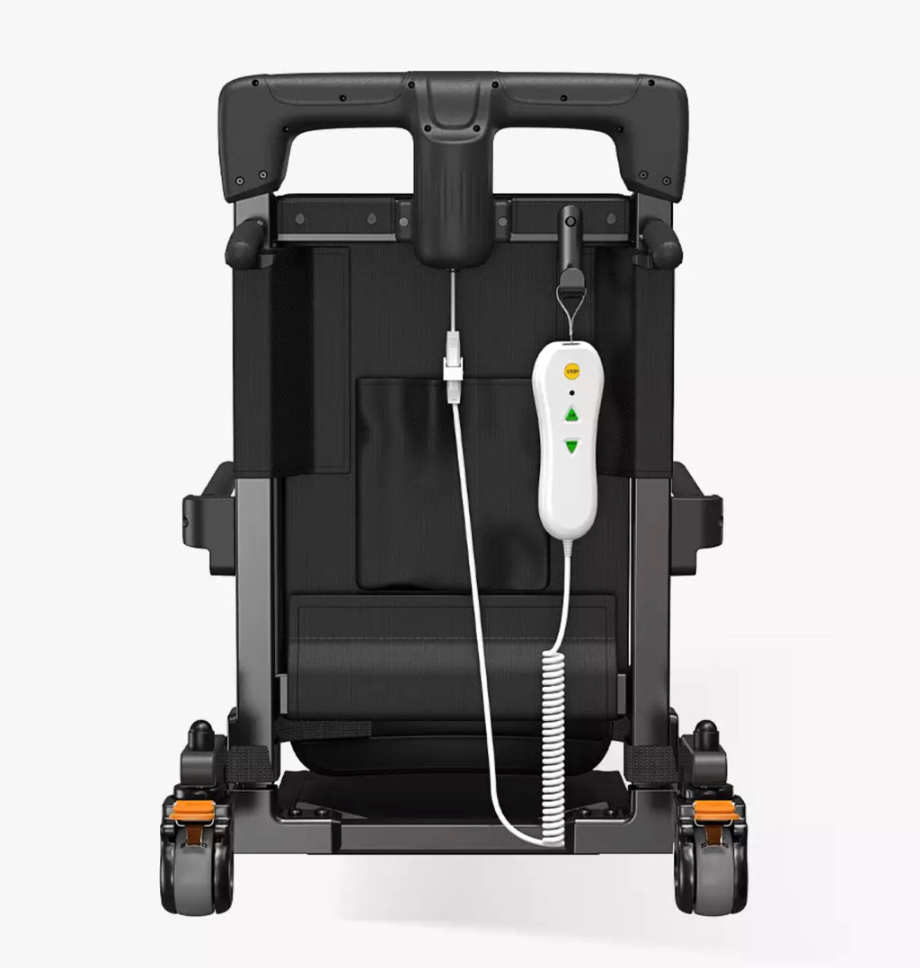 VOCIC AX35 Electric Transfer Chair Lift with 4 Wheels